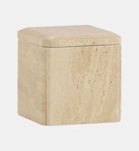 صندوق ترافرتين حجر