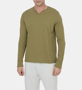 Monastir Blason Henley T-shirt