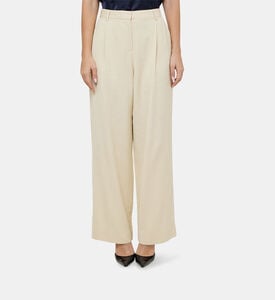 Ba and Sh Gona High-waisted Trousers, Model View