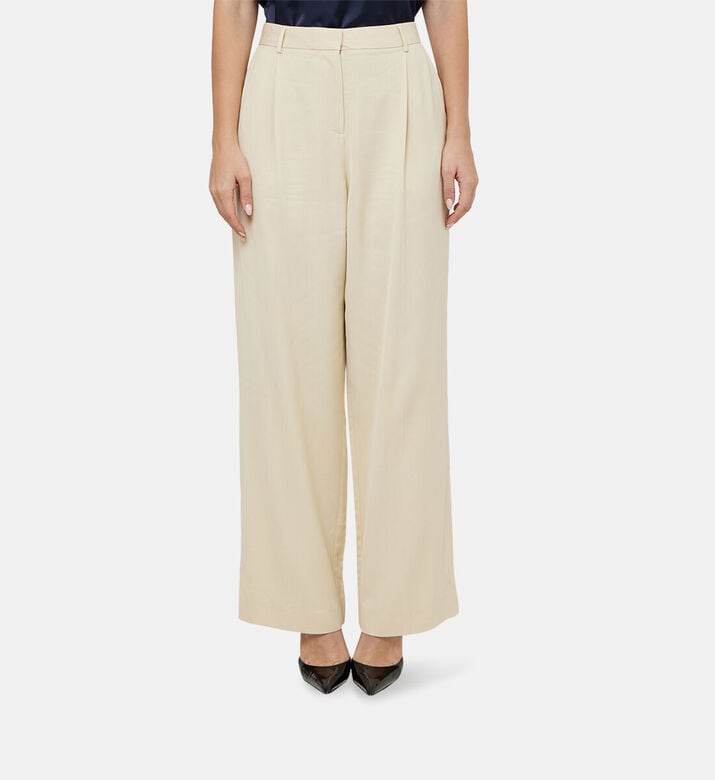 Ba and Sh Gona High-waisted Trousers, Model View