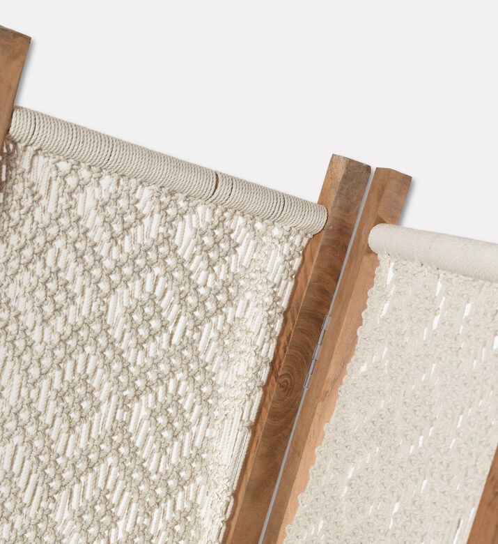 Home Deco and More Divya Wood Frame Room Divider, Packshot View