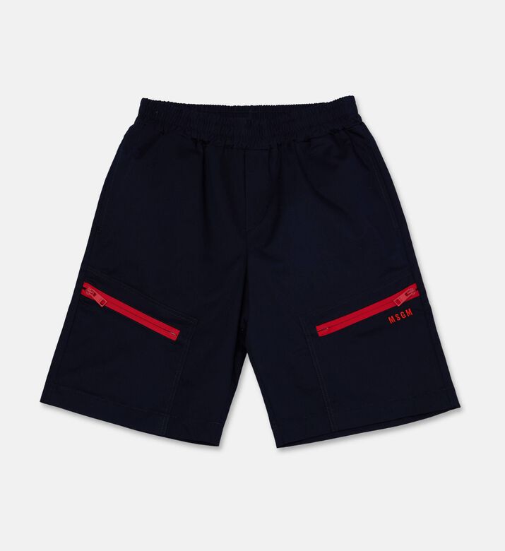 M S G M Zip Fastening Regular-fit Shorts, Packshot View