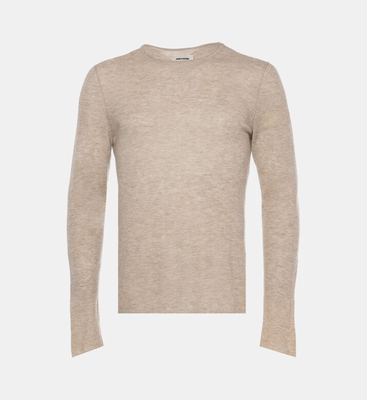 Teiss Cashmere Semi-sheer Sweater