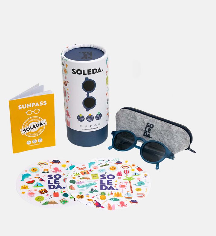 Denim Blue Uv-protection Sunglasses