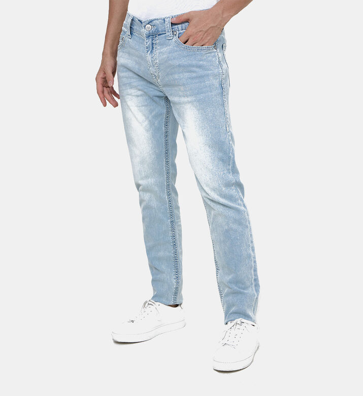 Cotton Slim-fit 5-pockets Denim Pants