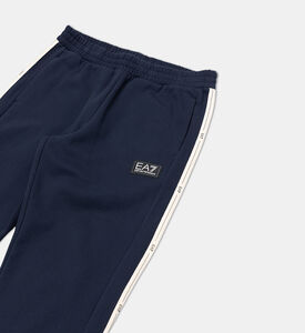 Side Stripe-print Regular-fit Pants