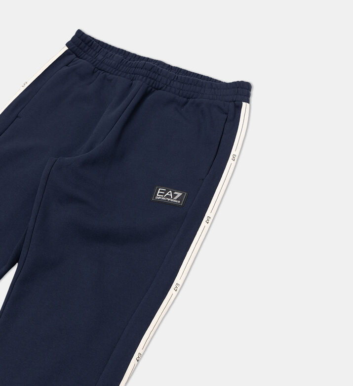 Side Stripe-print Regular-fit Pants