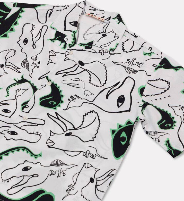 Marni Animal-print Button Closure Shirt, Packshot View