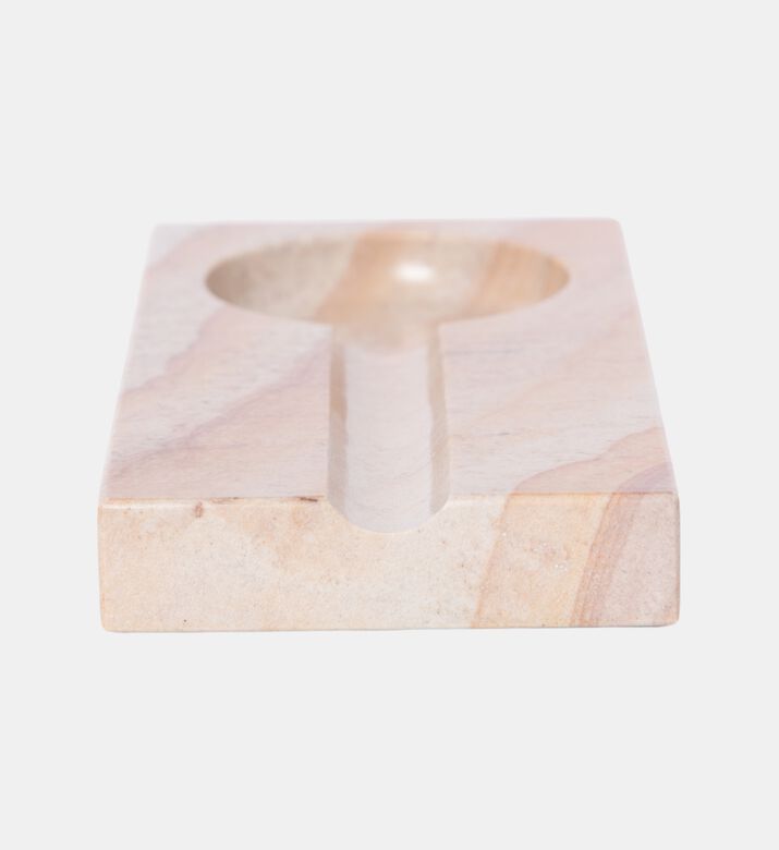 منفضة سجائر رفيعة رخامية