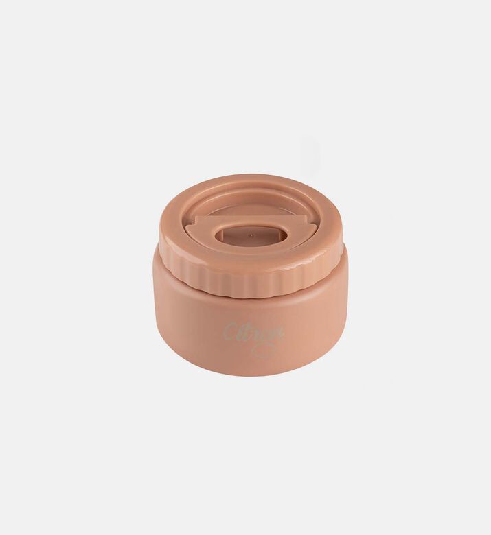 Logo-print Leak-proof Lid Food Jar