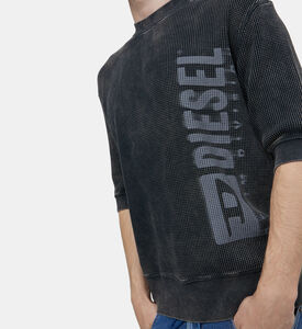 Macro-waffle Jersey Sweatshirt Macro-waffle Jersey Sweatshirt