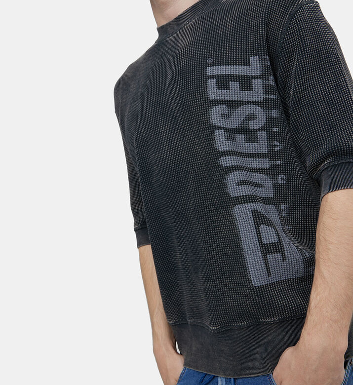 Macro-waffle Jersey Sweatshirt Macro-waffle Jersey Sweatshirt