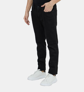 Dark Wash Slim-fit Pants