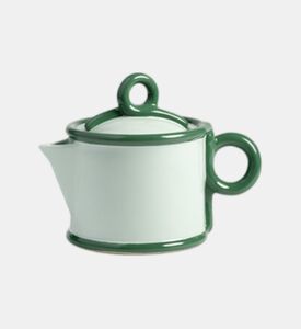 إبريق شاي بغطاء علوي ومقبض جانبي