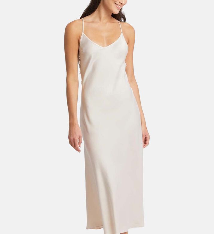 Three-quarter Floral Pattern Cover-up