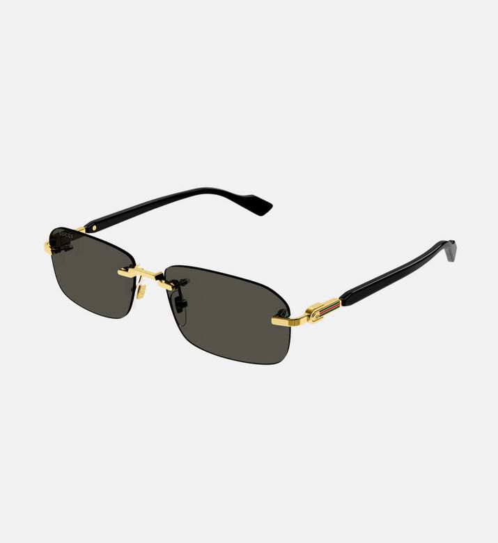Acetate Rectangular Shape Sunglasses 56