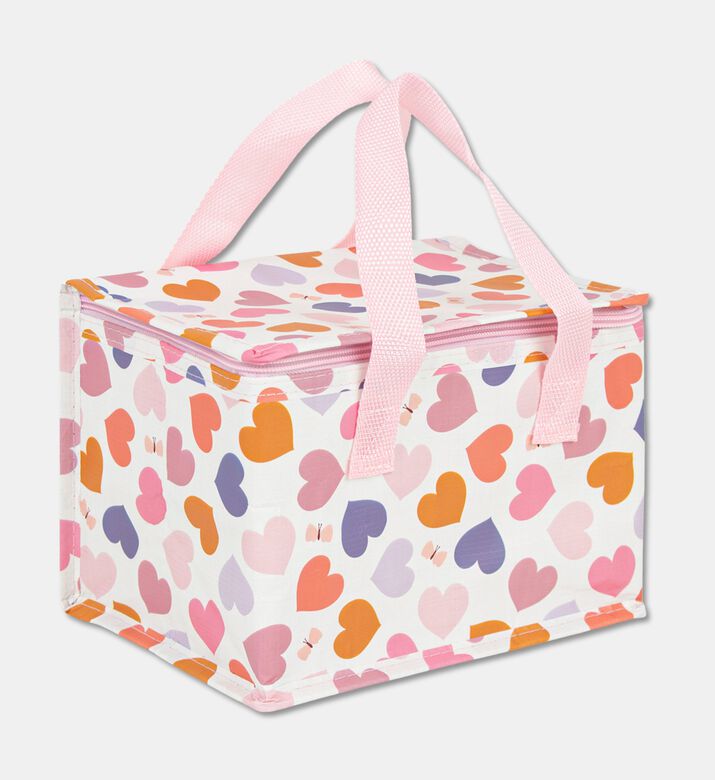 A Little Lovely Company Cool Bag 5.5l - Hearts, Packshot View