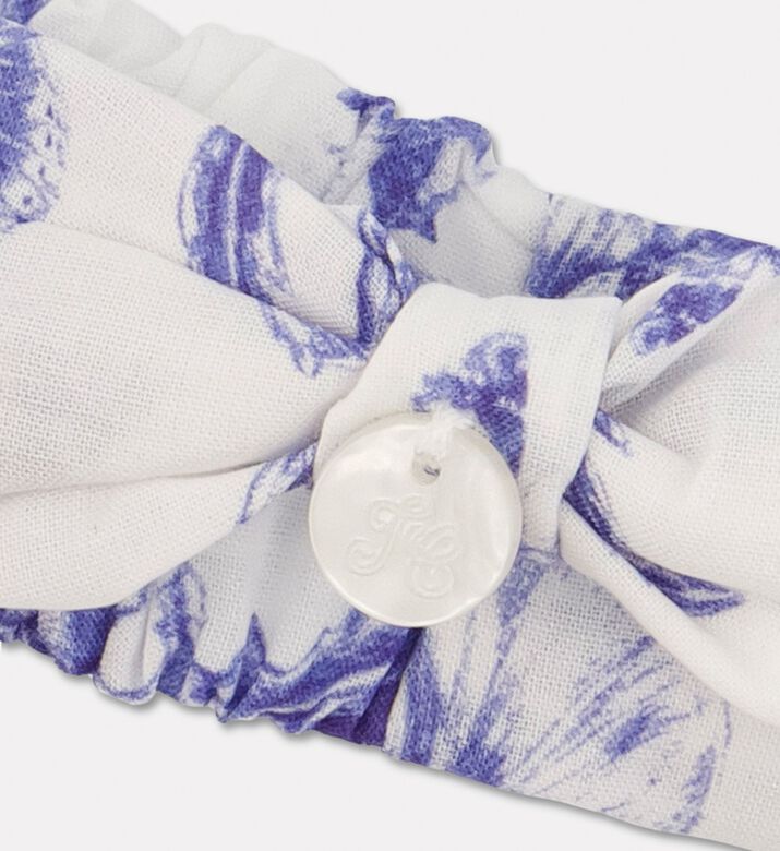 Tartine et Chocolat Cotton Baby Beanie, Blue, M, Packshot View