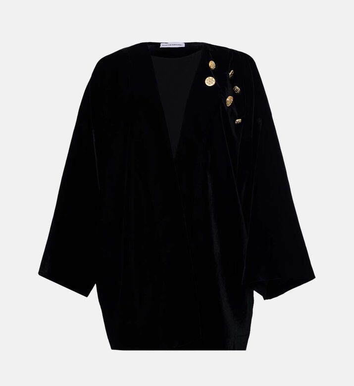 Blue For Burgundy Card Velvet, Black, Packshot View