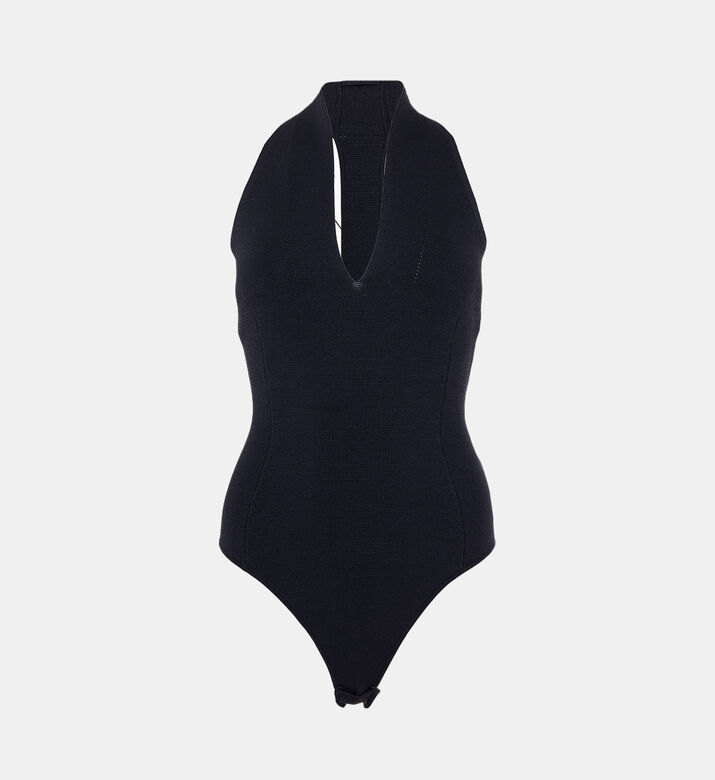 Sleeveless V-neck Bodysuit