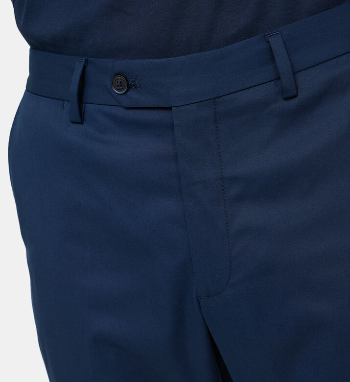 Cotton Straight-leg Chino Pants