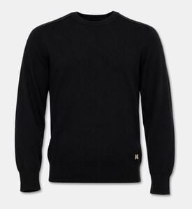Karl Lagerfeld Crewneck Long-sleeve Knit Sweater, Packshot View