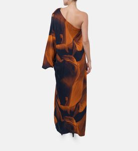 Niluu Floral-print Sleeveless Dress, Model View