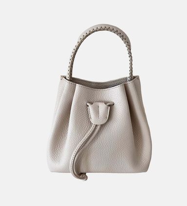 Terra Togo Leather Bucket Bag