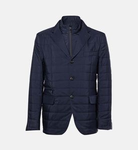 جاكيت مبطّن بأكمام طويلة