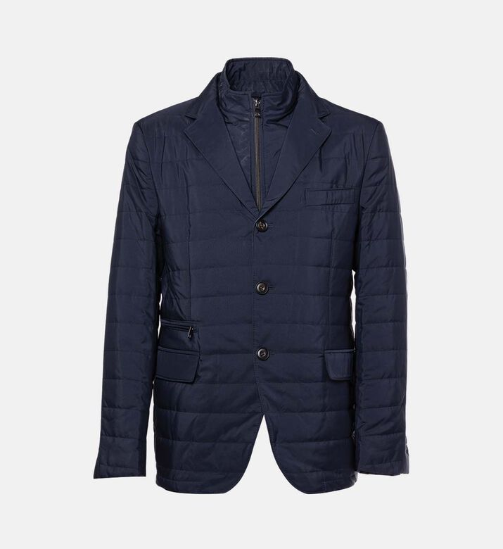 Quilted Long-sleeve Jacket