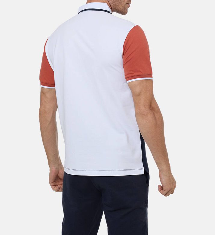 Hackett London Striped Regular-fit Polo Shirt, Model View