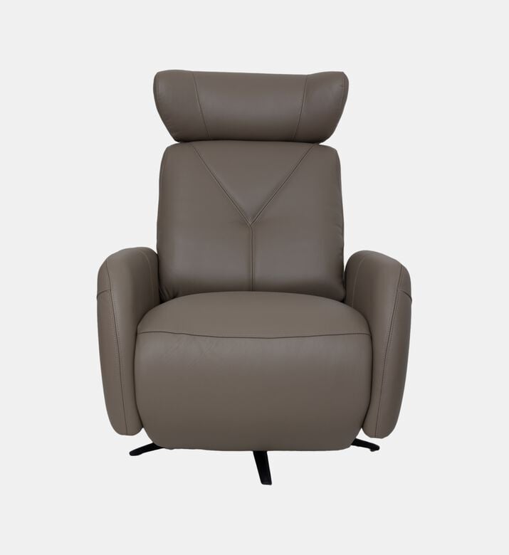 Relax Studio Mezzo Manual Leather Recliner Arm Chair, Packshot View
