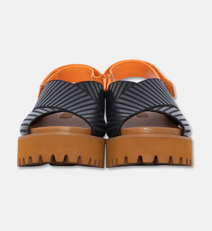 UN United Nude Cow Leather High Heel Sandals, Orange, Eu-41, Packshot View