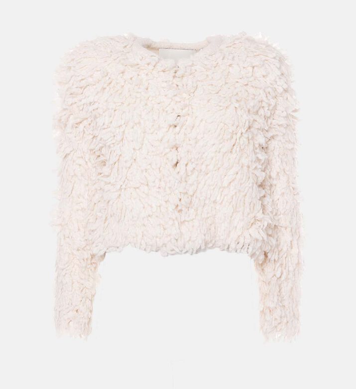 Fedra Fuzzy Textured Jacket Fedra Fuzzy Textured Jacket