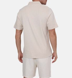 قميص بولو ميغيل فليك قصير الأكمام مضلع