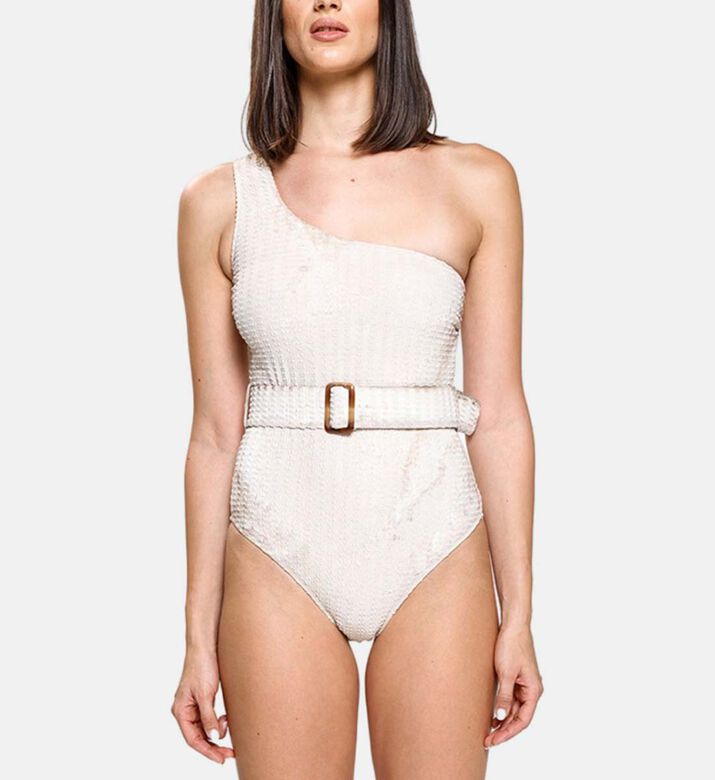 Stone Chique Belted Swimsuit