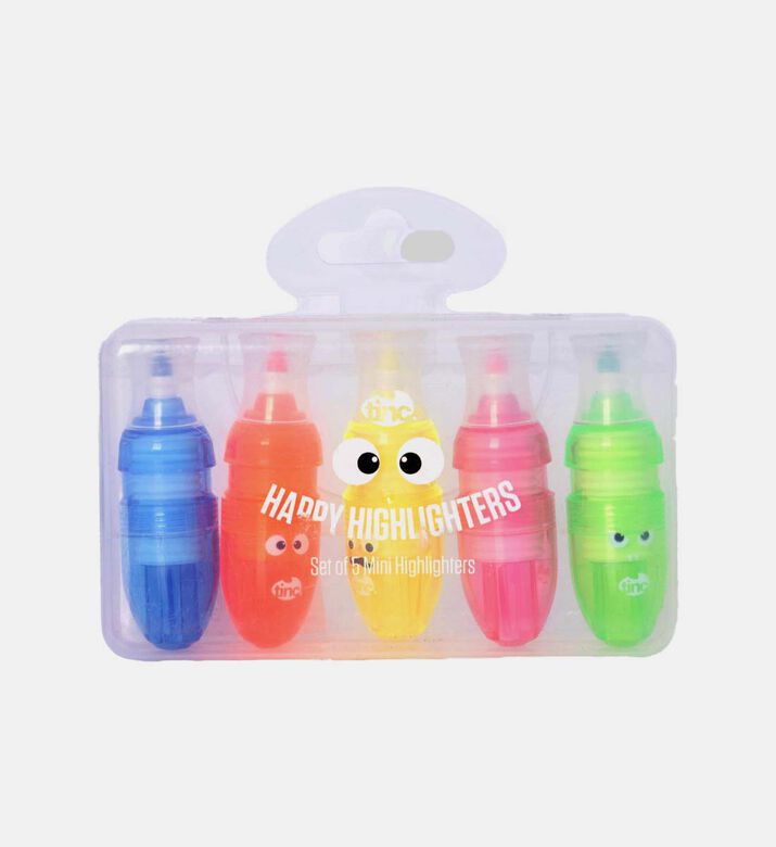 Happy Highlighter Pens Set