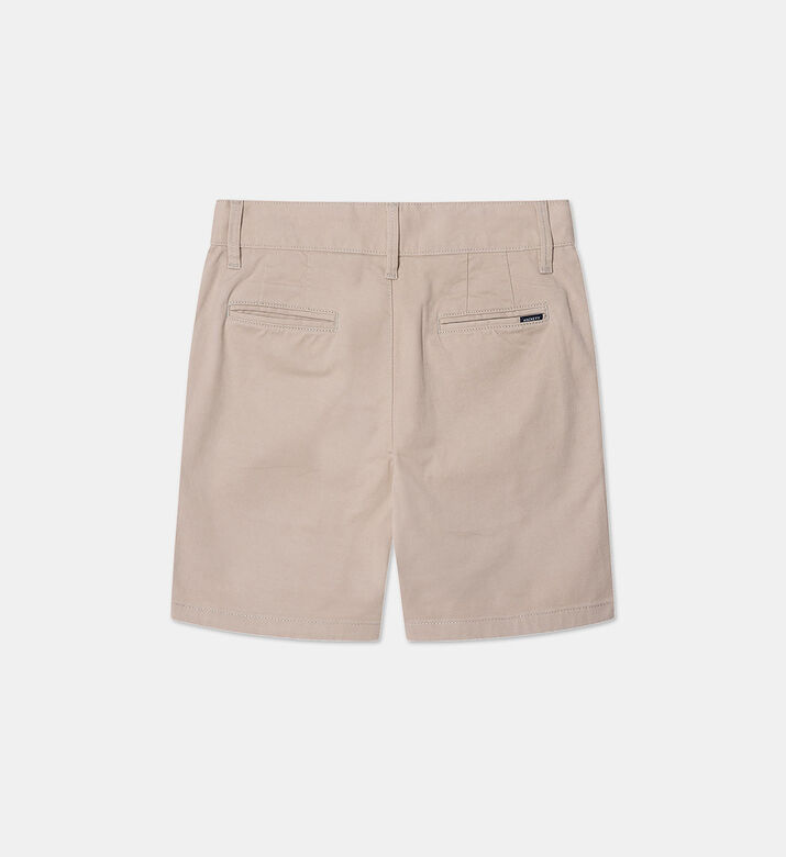 Embroidered Logo Chino Shorts