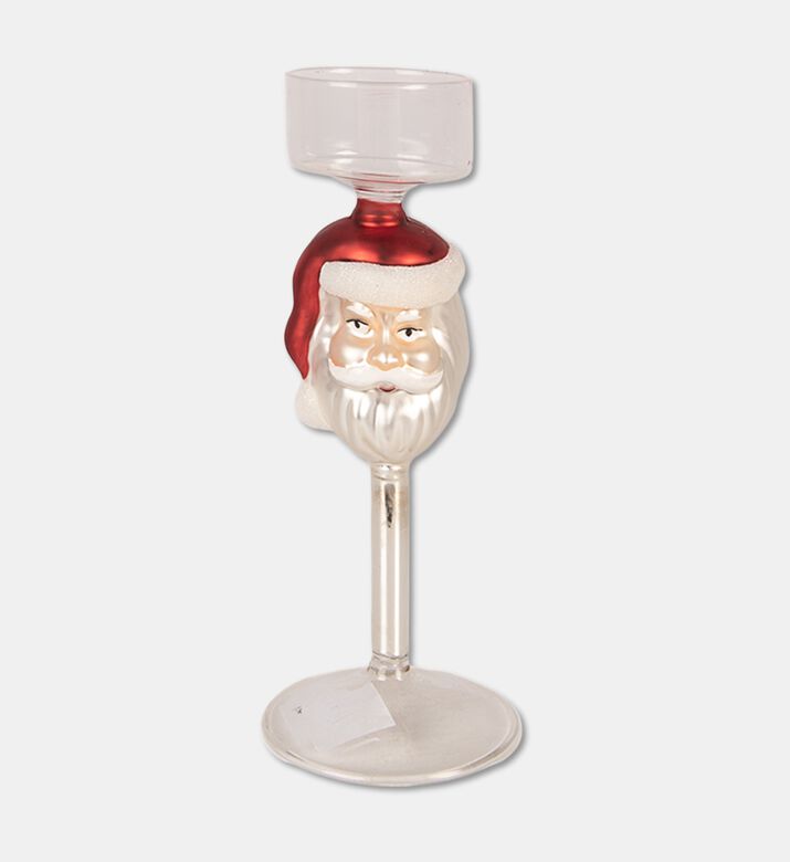 Clayre & Eef Tealight Holder Santa, Packshot View