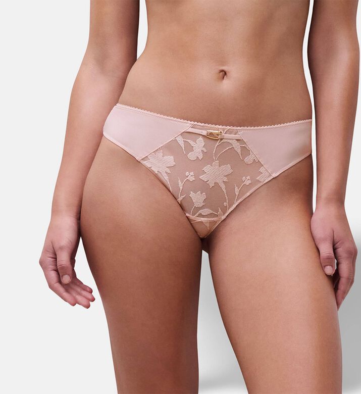 Chantelle Tanga, Light-pink, Xs, Model View