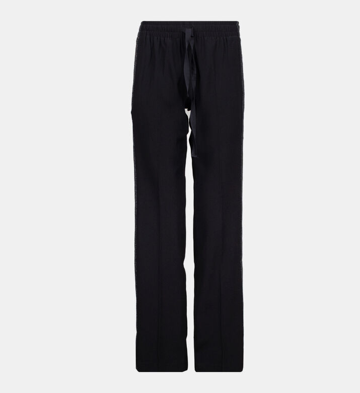 Pomy Glitter Crepe Trousers