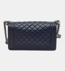 Chanel Preowned Chanel Quilted Leather Boy Flap Bag, Packshot View