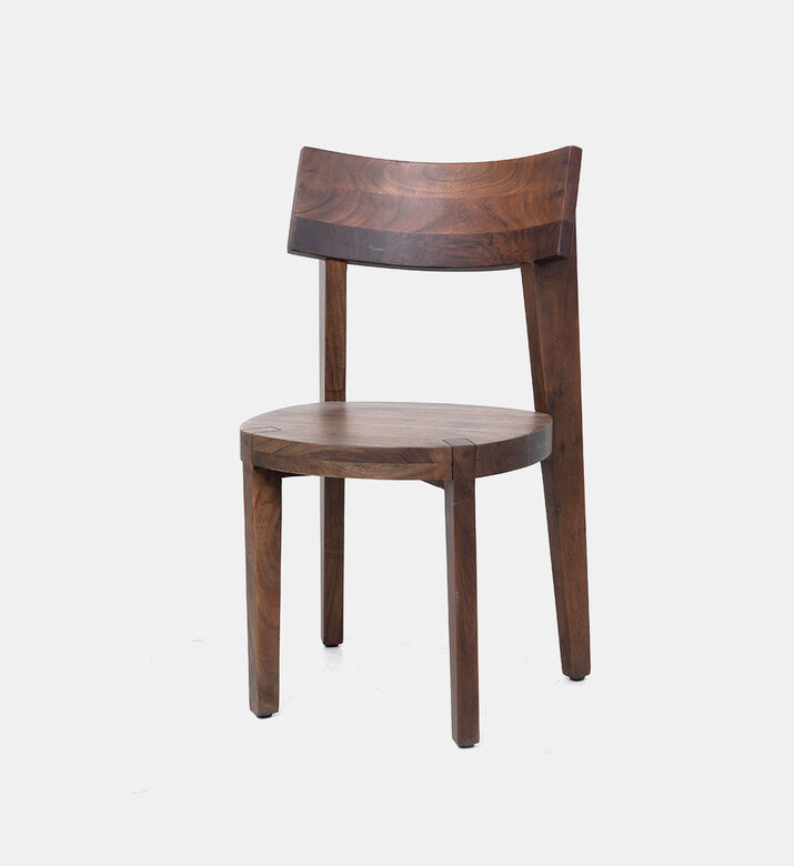 Home Deco and More Marcus Acacia Wood Dining Chair, Packshot View Home Deco and More Marcus Acacia Wood Dining Chair, Packshot View