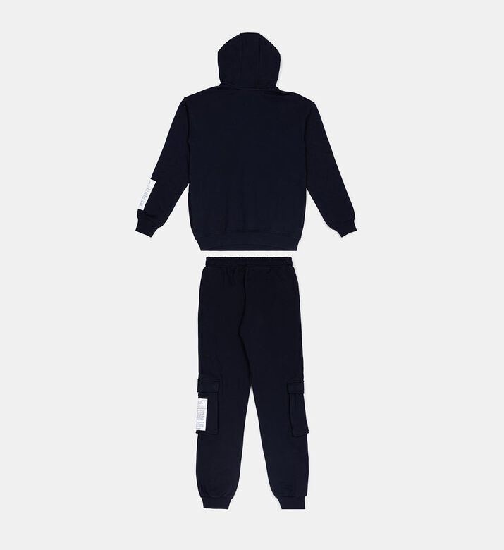 Cotton Logo Patches Tracksuit Cotton Logo Patches Tracksuit