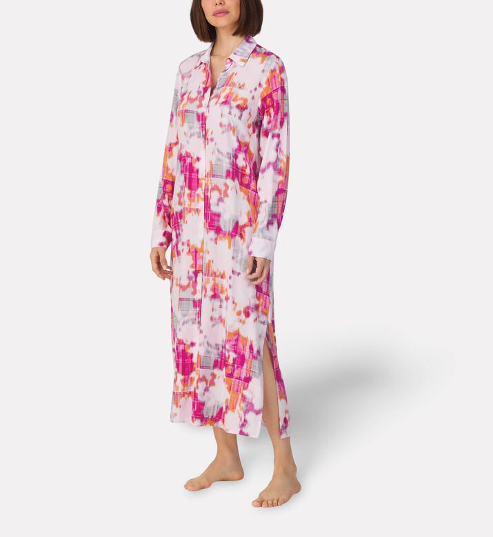 DKNY Viscose Maxi Sleepshirt, Model View