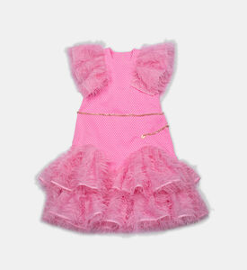 Layered Feathered Dress