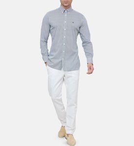 بنطال تشينو بمزيج قطن كتان