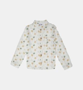 قميص ديلان القطني بطبعة القنفذ