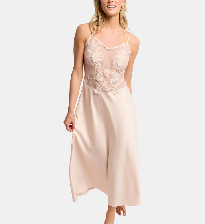 Lisbon Embroidered Gown & Robe