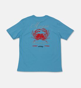 M S G M Animal-print Short-sleeve T-shirt, Packshot View